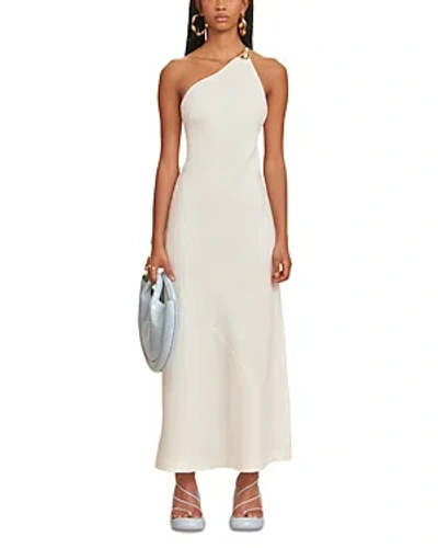 Cult Gaia Rinley One Shoulder Dress In Off White