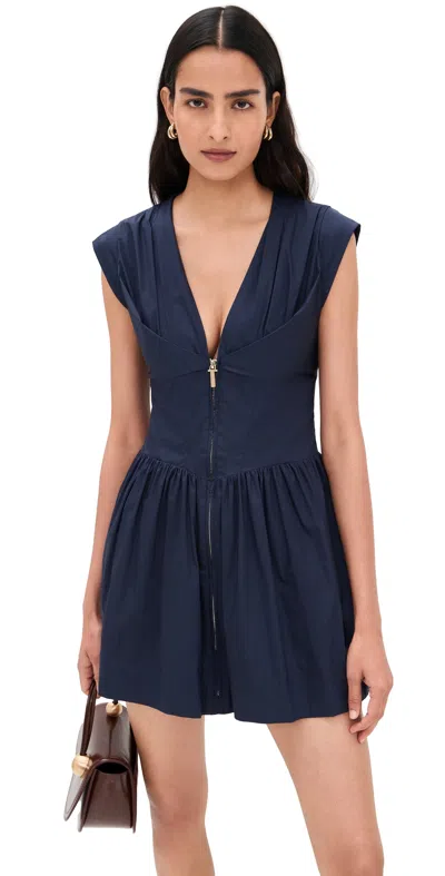 Cult Gaia Rocca Dress Deep Lake In Blue