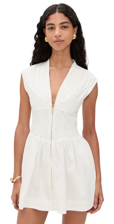 Cult Gaia Rocca Dress Off White