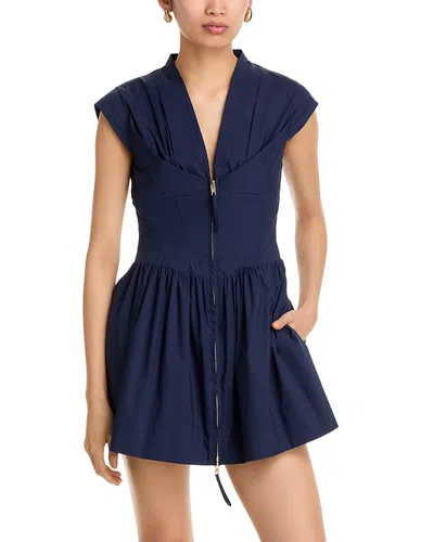 Cult Gaia Rocca Mini Dress In Blue