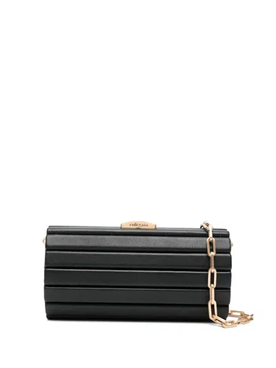 Cult Gaia Rolie Polie Chain-strap Mini Bag In Black