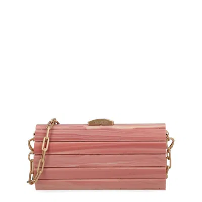 Cult Gaia Rolie Polie Mini Bag In Pink