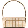 Cult Gaia Romy Geometric Acrylic Shoulder Bag In Ivory