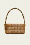 Cult Gaia Romy Shoulder Bag In Walnut In Brown
