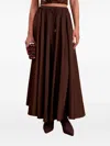 Cult Gaia Rosalee Skirt In Brown