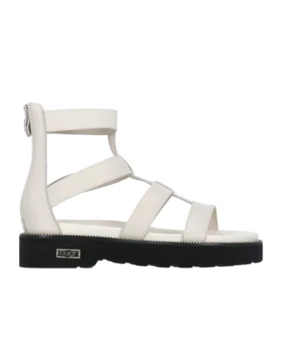 Cult Gaia Round Toe Flat Sandals