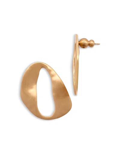 Cult Gaia Rue Mini Earrings In Gold