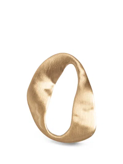 Cult Gaia Rue Mini Earrings In Brown