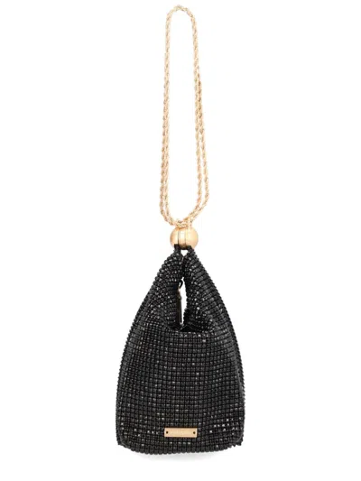 Cult Gaia Rue Wristlet Bags In Black