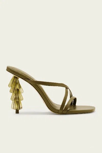 Cult Gaia Sage High Heels Rosemary In Green