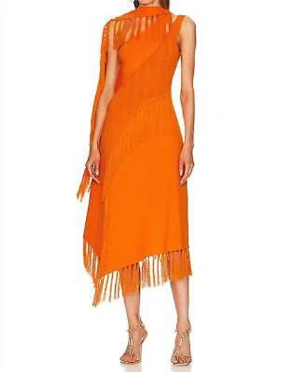 Pre-owned Cult Gaia Saida Dress For Women - Size M In Orange