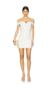 Cult Gaia Sawyer Mini Dress In Off-white In 米白