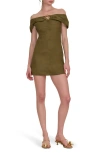 Cult Gaia Sawyer Off The Shoulder Minidress