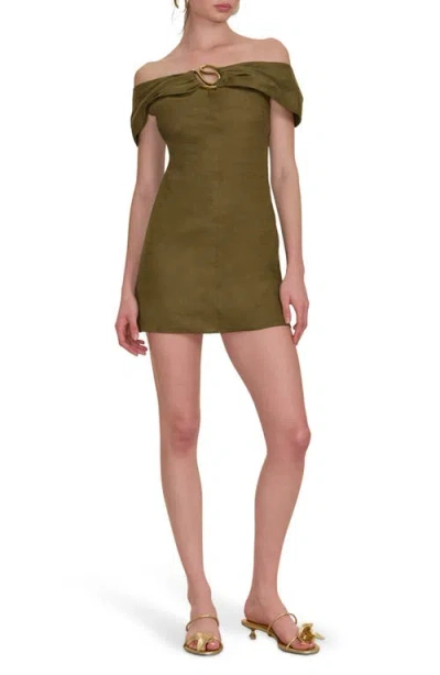 Cult Gaia Sawyer Off The Shoulder Minidress