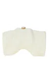 Cult Gaia Women's Clutch Scrunch In White