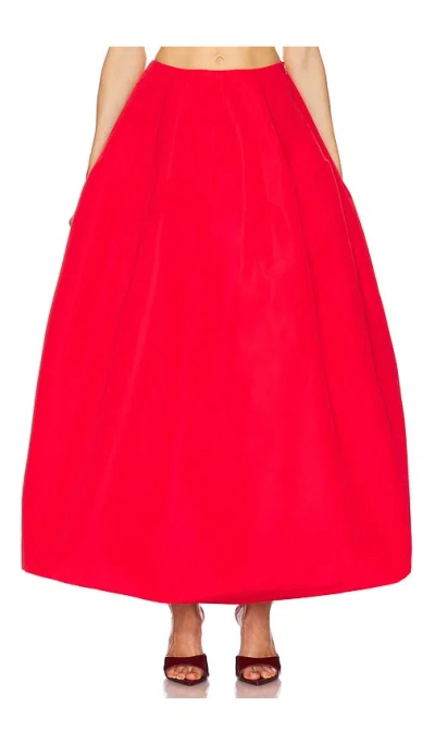 Cult Gaia Selene Skirt In Ghermez