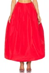 Cult Gaia Selene Skirt In Ghermez