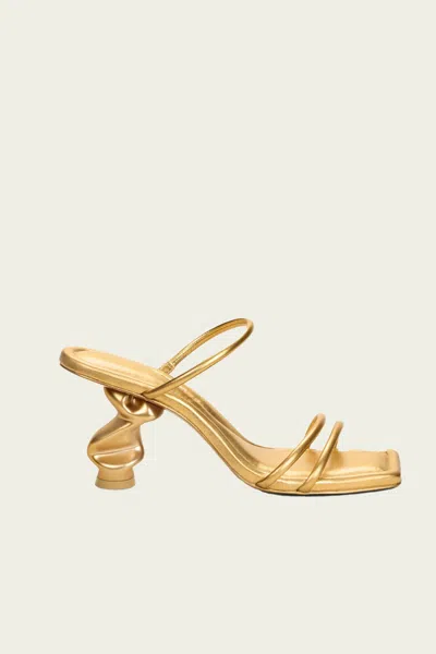 Cult Gaia Seraphina Sandal In Gold