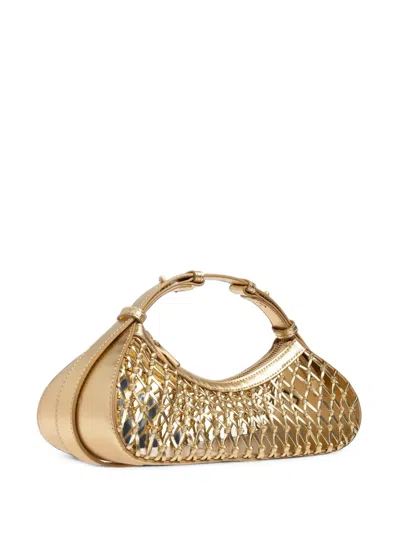 Cult Gaia Shala Shoulder Bag In Brown