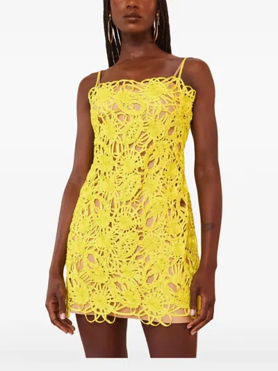 Cult Gaia Shaunez Dress In Yellow