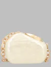 Cult Gaia Shell Clutch Bag With Chain Strap In Pattern