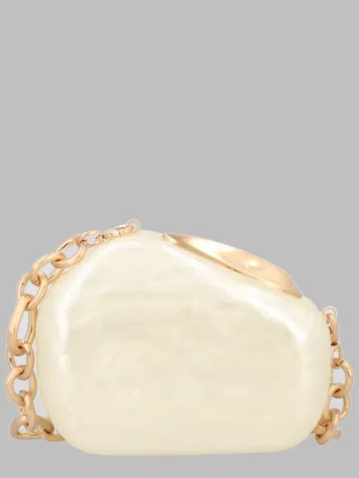 CULT GAIA CULT GAIA SHELL CLUTCH BAG WITH CHAIN STRAP