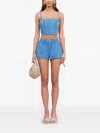 Cult Gaia Shelley Shorts In Blue