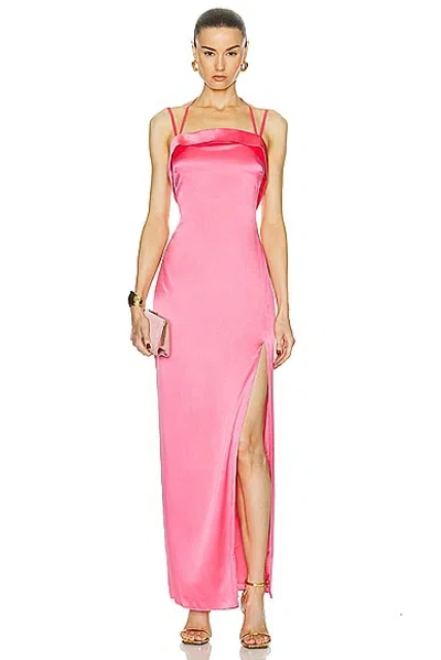 Cult Gaia Shiazu Gown In Pink