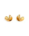 Cult Gaia Shira Freshwater Pearl Earrings In Gold/white