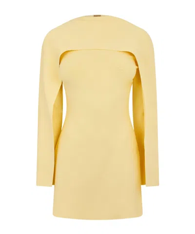 Cult Gaia Short Dress In Nude