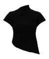 Cult Gaia Short-sleeved Sweater In Black