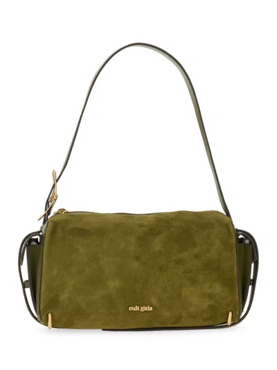 Cult Gaia Shoulder Bag Natasha In Military Green