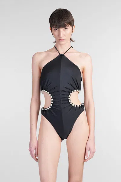 Cult Gaia Sibel Beachwear In Black
