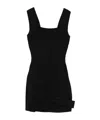 Cult Gaia Sid Mini Dress In Black In Gray