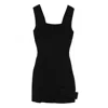 Cult Gaia Sid Mini Dress In Black In Black