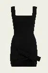 Cult Gaia Sid Mini Dress In Black In Black