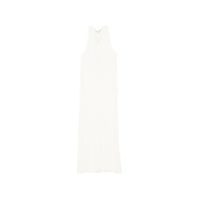 Cult Gaia Siena Chain-link Maxi Dress In White