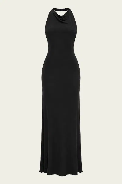 Cult Gaia Siena Gown In Black