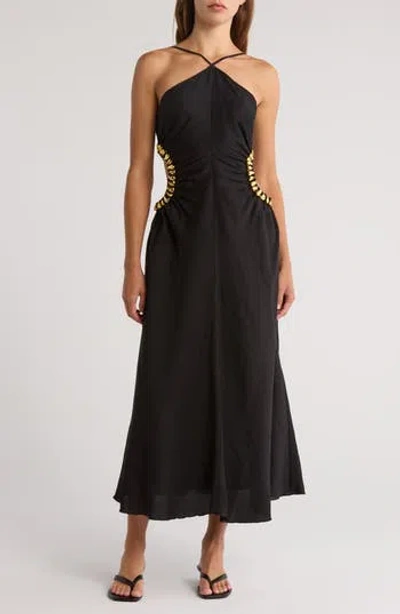 Cult Gaia Silvia Halter Dress
