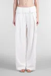 Cult Gaia Gauze Wide-leg Pants In White