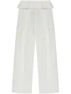 Cult Gaia Gauze Wide-leg Pants In White
