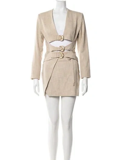 Pre-owned Cult Gaia Skirt Set In Neutral
