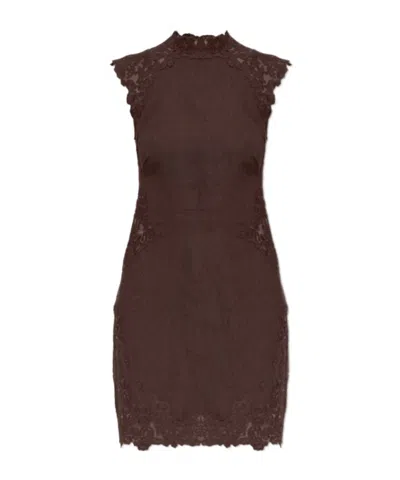 Cult Gaia Sleeveless Dress In Brown
