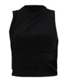Cult Gaia Christian Topwear In Black Viscose In Black