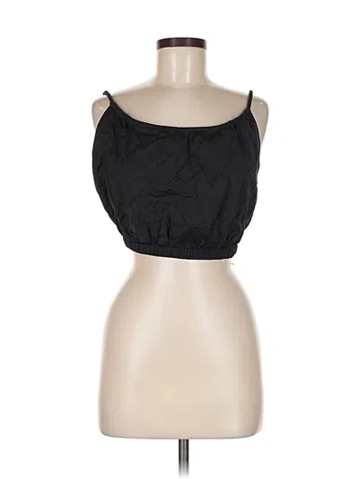 Cult Gaia Sleeveless Top Black Strapless Neckline Tops