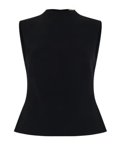 Cult Gaia Sleeveless Vest In Black