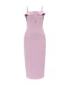 Cult Gaia Ciera Keyhole Knit Dress In Purple