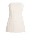 Cult Gaia Slubbed Canvas Rhitt Top In White