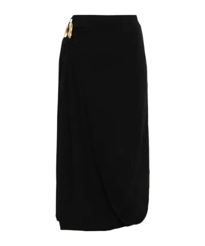 Cult Gaia Sola Maxi Skirt In Black