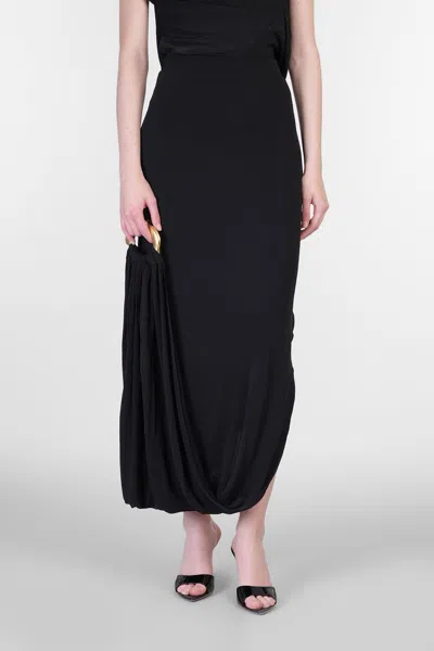 Cult Gaia Sola Skirt In Black Viscose